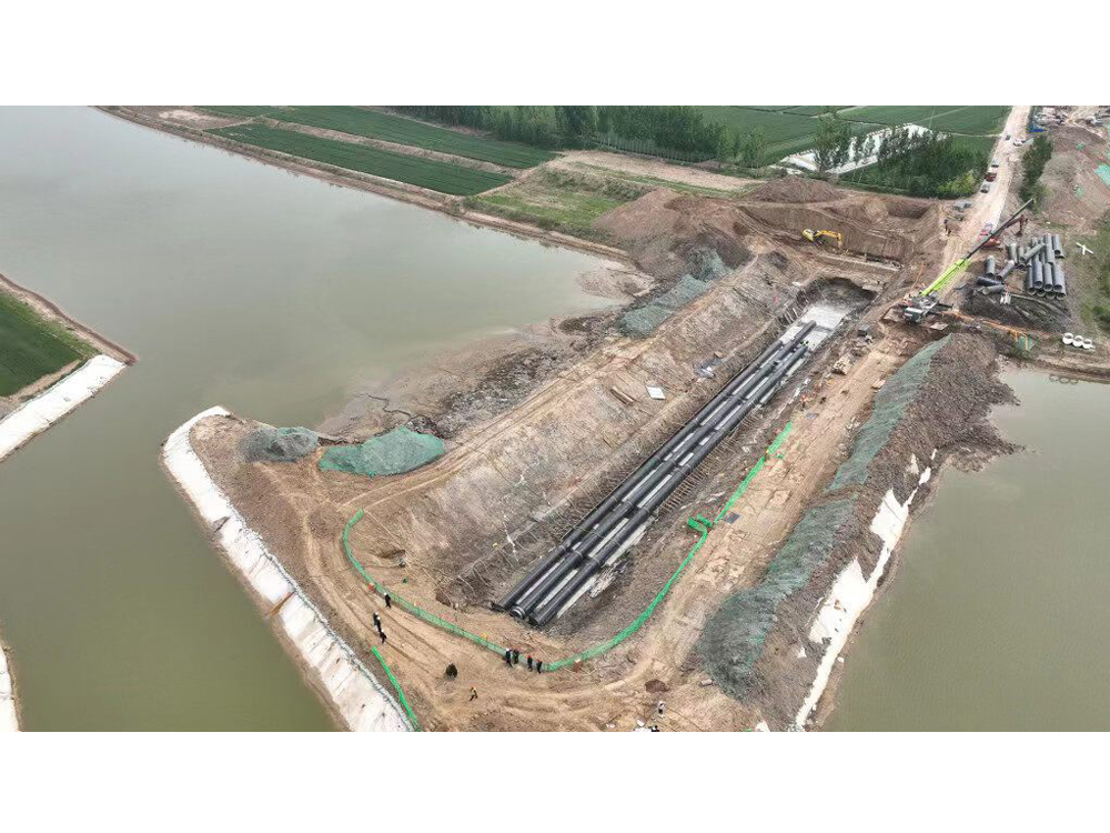 德州市向城區(qū)供水工程，管道多口徑、多管材，總長約40km