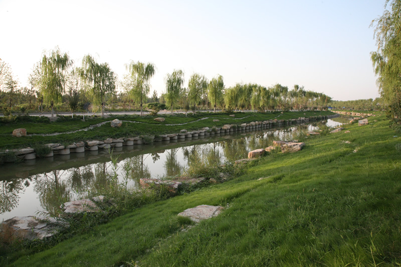 桓臺孝婦河生態(tài)景觀建設(shè)實(shí)景